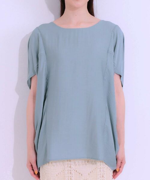 SHOO・LA・RUE / シューラルー シャツ・ブラウス | 【S-LL/ひんやり/体型カバー】ゆるシルエットが心地よい ドルマンブラウス | 詳細21