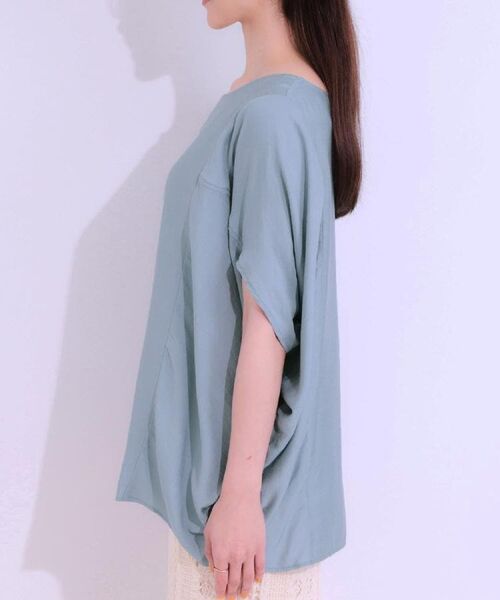 SHOO・LA・RUE / シューラルー シャツ・ブラウス | 【S-LL/ひんやり/体型カバー】ゆるシルエットが心地よい ドルマンブラウス | 詳細22