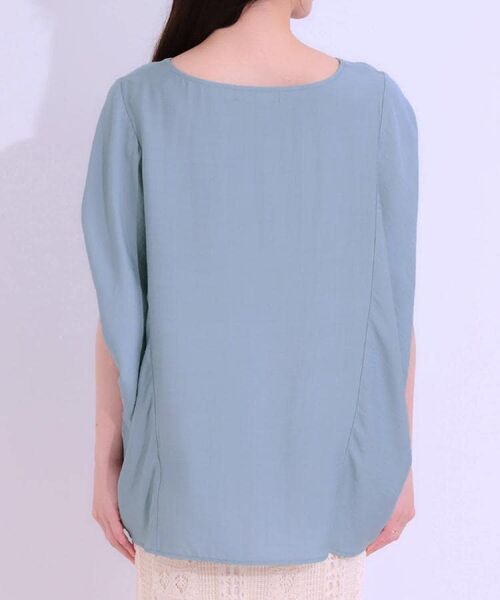 SHOO・LA・RUE / シューラルー シャツ・ブラウス | 【S-LL/ひんやり/体型カバー】ゆるシルエットが心地よい ドルマンブラウス | 詳細23