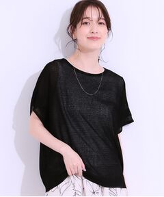 SHOO・LA・RUE / シューラルー その他トップス | 【S-LL/2点セット】涼やかに楽に決まる タンクトップ＋編み柄ニット