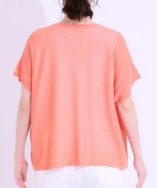 SHOO・LA・RUE / シューラルー その他トップス | 【S-LL/2点セット】涼やかに楽に決まる タンクトップ+編み柄ニット | 詳細16