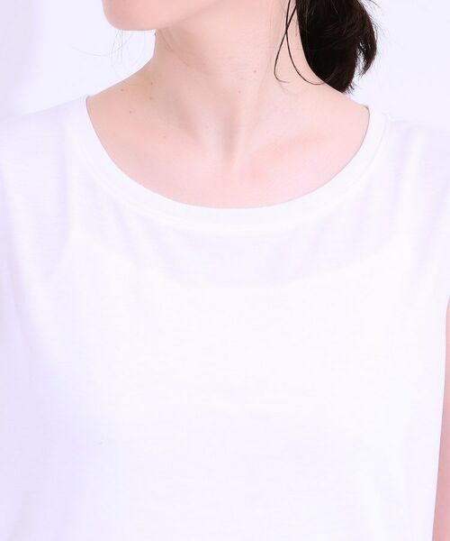 SHOO・LA・RUE / シューラルー その他トップス | 【S-LL/2点セット】涼やかに楽に決まる タンクトップ+編み柄ニット | 詳細23