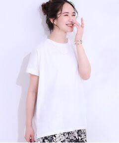 SHOO・LA・RUE / シューラルー カットソー | 【洗える/S-LL/ひんやり/UV】汗をかいても気になりにくい スリットトップス