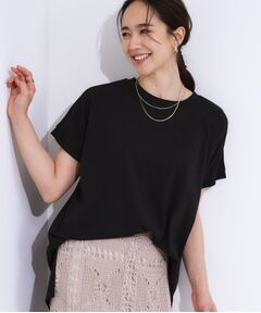 SHOO・LA・RUE / シューラルー カットソー | 【洗える/S-LL/ひんやり/UV】汗をかいても気になりにくい スリットトップス