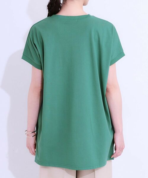 SHOO・LA・RUE / シューラルー カットソー | 【洗える/S-LL/ひんやり/UV】汗をかいても気になりにくい スリットトップス | 詳細29