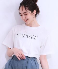 SHOO・LA・RUE / シューラルー Tシャツ | 【S-LL/ひんやり/UV】汗をかいても気になりにくい グラフィックTシャツ