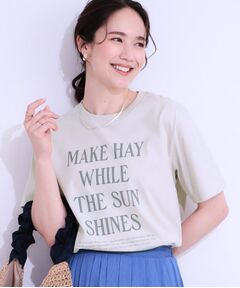 SHOO・LA・RUE / シューラルー Tシャツ | 【S-LL/ひんやり/UV】汗をかいても気になりにくい グラフィックTシャツ