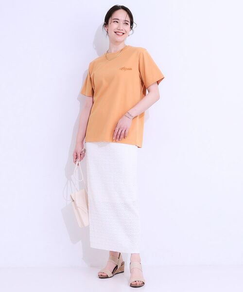 SHOO・LA・RUE / シューラルー Tシャツ | 【S-LL/ひんやり/UV】汗をかいても気になりにくい グラフィックTシャツ | 詳細11