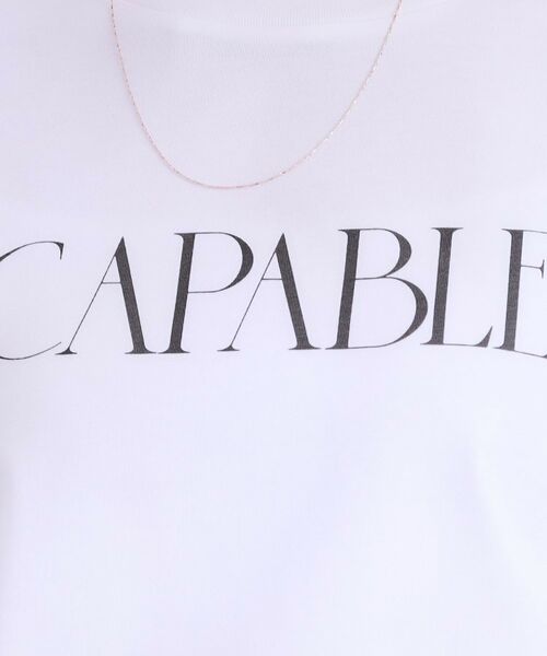 SHOO・LA・RUE / シューラルー Tシャツ | 【S-LL/ひんやり/UV】汗をかいても気になりにくい グラフィックTシャツ | 詳細16