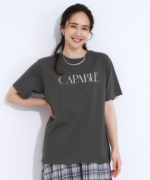 SHOO・LA・RUE / シューラルー Tシャツ | 【S-LL/ひんやり/UV】汗をかいても気になりにくい グラフィックTシャツ | 詳細17