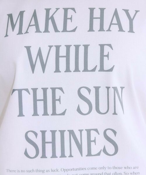 SHOO・LA・RUE / シューラルー Tシャツ | 【S-LL/ひんやり/UV】汗をかいても気になりにくい グラフィックTシャツ | 詳細24