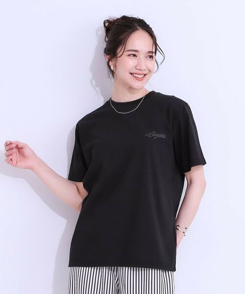 SHOO・LA・RUE / シューラルー Tシャツ | 【S-LL/ひんやり/UV】汗をかいても気になりにくい グラフィックTシャツ | 詳細5