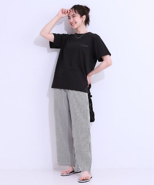 SHOO・LA・RUE / シューラルー Tシャツ | 【S-LL/ひんやり/UV】汗をかいても気になりにくい グラフィックTシャツ | 詳細7