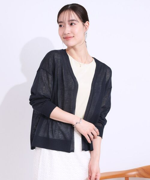 SHOO・LA・RUE / シューラルー カーディガン・ボレロ | 【洗える/S-LL】ナチュラル感が上品 サッと羽織れるカーディガン | 詳細13