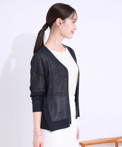 SHOO・LA・RUE / シューラルー カーディガン・ボレロ | 【洗える/S-LL】ナチュラル感が上品 サッと羽織れるカーディガン | 詳細14