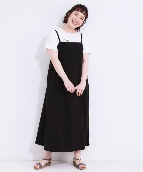 SHOO・LA・RUE / シューラルー ロング・マキシ丈ワンピース | 女性らしさ溢れる　フレアキャミワンピース | 詳細21