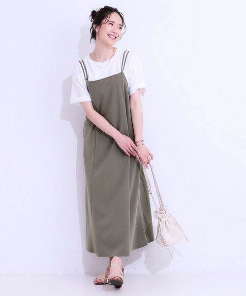 SHOO・LA・RUE / シューラルー ロング・マキシ丈ワンピース | 女性らしさ溢れる　フレアキャミワンピース | 詳細5