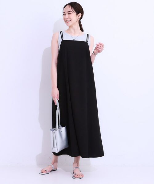 SHOO・LA・RUE / シューラルー ロング・マキシ丈ワンピース | 女性らしさ溢れる　フレアキャミワンピース | 詳細9