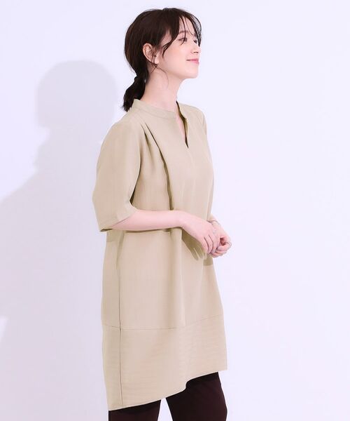 SHOO・LA・RUE / シューラルー チュニック | 【洗える】楽に体型カバー叶う チュニックワンピース | 詳細6