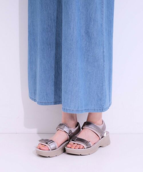 SHOO・LA・RUE / シューラルー ロング・マキシ丈ワンピース | 【S-LL】女性らしさ漂う ライトデニム Aラインキャミワンピース | 詳細19