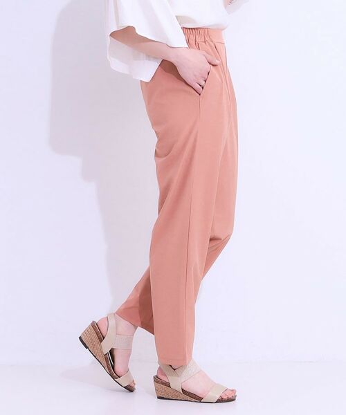 SHOO・LA・RUE / シューラルー パンツ | 【SS-3L/ひんやり/吸水速乾/UV】軽量でさらりと穿ける テーパードパンツ | 詳細18