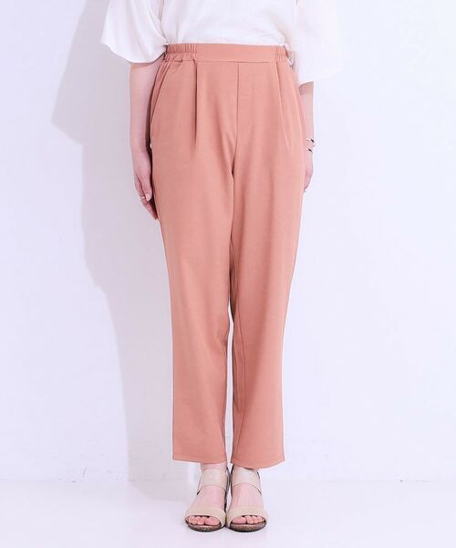 SHOO・LA・RUE / シューラルー パンツ | 【SS-3L/ひんやり/吸水速乾/UV】軽量でさらりと穿ける テーパードパンツ | 詳細21