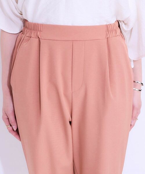 SHOO・LA・RUE / シューラルー パンツ | 【SS-3L/ひんやり/吸水速乾/UV】軽量でさらりと穿ける テーパードパンツ | 詳細24