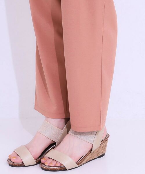 SHOO・LA・RUE / シューラルー パンツ | 【SS-3L/ひんやり/吸水速乾/UV】軽量でさらりと穿ける テーパードパンツ | 詳細27