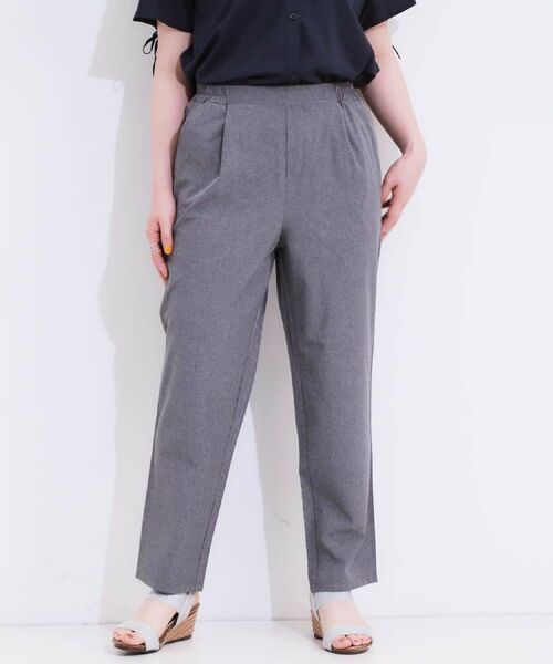 SHOO・LA・RUE / シューラルー パンツ | 【SS-3L/ひんやり/吸水速乾/UV】軽量でさらりと穿ける テーパードパンツ | 詳細28