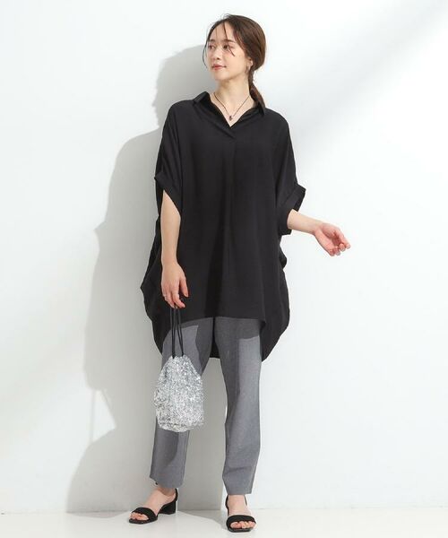 SHOO・LA・RUE / シューラルー パンツ | 【SS-3L/ひんやり/吸水速乾/UV】軽量でさらりと穿ける テーパードパンツ | 詳細30