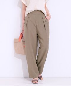 SHOO・LA・RUE / シューラルー パンツ | 【洗える/S-LL】麻調ビンテージストレート