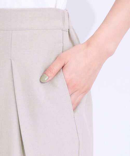 SHOO・LA・RUE / シューラルー パンツ | 【洗える/S-LL】麻調ビンテージストレート | 詳細17