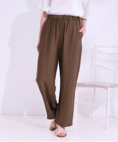 SHOO・LA・RUE / シューラルー パンツ | 【S-LL/ひんやり】楽してきれい見え ドビースラブ ストレートパンツ