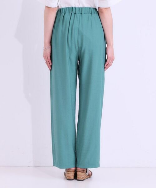 SHOO・LA・RUE / シューラルー パンツ | 【S-LL/ひんやり】楽してきれい見え ドビースラブ ストレートパンツ | 詳細15