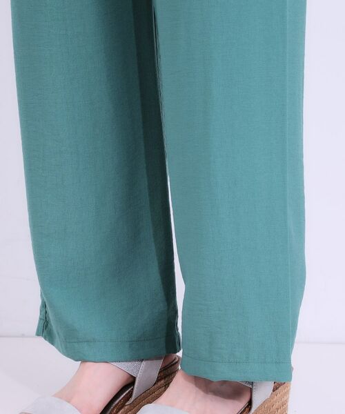 SHOO・LA・RUE / シューラルー パンツ | 【S-LL/ひんやり】楽してきれい見え ドビースラブ ストレートパンツ | 詳細18