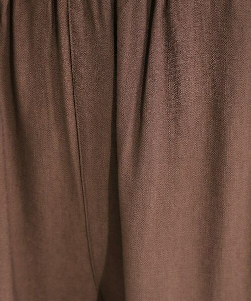 SHOO・LA・RUE / シューラルー パンツ | 【S-LL/ひんやり】楽してきれい見え ドビースラブ ストレートパンツ | 詳細8