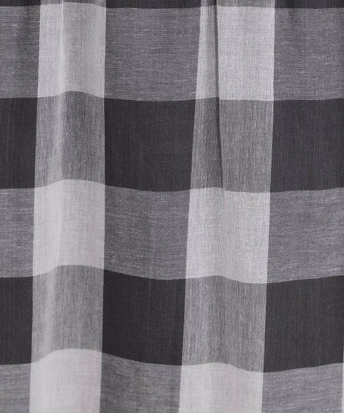 SHOO・LA・RUE / シューラルー ロング・マキシ丈スカート | 柔らかタッチが心地よい ブロックチェック ガーゼスカート | 詳細12