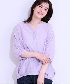 SHOO・LA・RUE / シューラルー シャツ・ブラウス | 【S-LL】インせず腰回りすっきり フロントタックブラウス