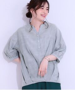 SHOO・LA・RUE / シューラルー シャツ・ブラウス | 【S-LL】インせず腰回りすっきり フロントタックブラウス