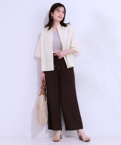 SHOO・LA・RUE / シューラルー シャツ・ブラウス | 【洗える/5分袖】インせず着られるショートシャツ | 詳細11