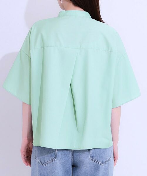 SHOO・LA・RUE / シューラルー シャツ・ブラウス | 【洗える/5分袖】インせず着られるショートシャツ | 詳細19