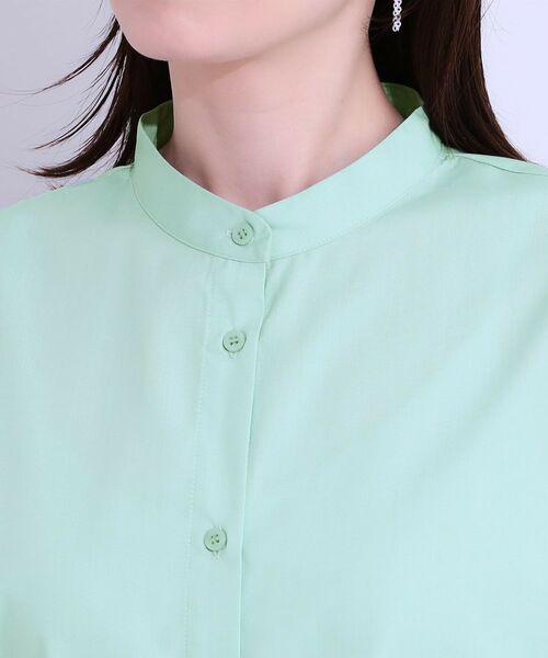 SHOO・LA・RUE / シューラルー シャツ・ブラウス | 【洗える/5分袖】インせず着られるショートシャツ | 詳細20