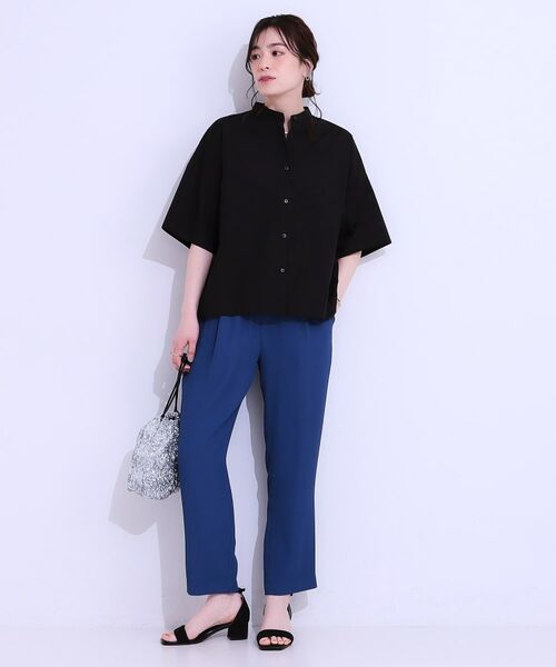 SHOO・LA・RUE / シューラルー シャツ・ブラウス | 【洗える/5分袖】インせず着られるショートシャツ | 詳細3