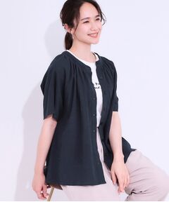 SHOO・LA・RUE / シューラルー シャツ・ブラウス | 体型カバーも叶う 大人上品なコットンボイルブラウス