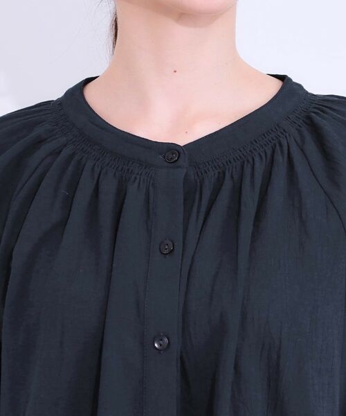 SHOO・LA・RUE / シューラルー シャツ・ブラウス | 体型カバーも叶う 大人上品なコットンボイルブラウス | 詳細16