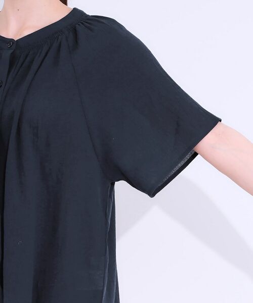 SHOO・LA・RUE / シューラルー シャツ・ブラウス | 体型カバーも叶う 大人上品なコットンボイルブラウス | 詳細17