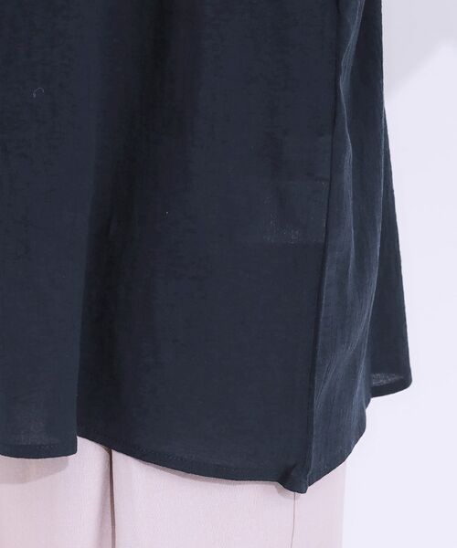 SHOO・LA・RUE / シューラルー シャツ・ブラウス | 体型カバーも叶う 大人上品なコットンボイルブラウス | 詳細18