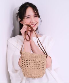 SHOO・LA・RUE / シューラルー ショルダーバッグ | 雑材ミニショルダーバッグ