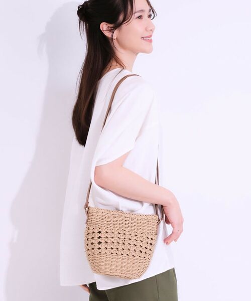 SHOO・LA・RUE / シューラルー ショルダーバッグ | 雑材ミニショルダーバッグ | 詳細1