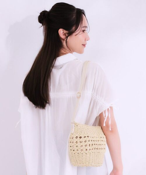 SHOO・LA・RUE / シューラルー ショルダーバッグ | 雑材ミニショルダーバッグ | 詳細5